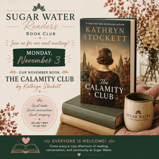Sugar Water Readers November Book Club