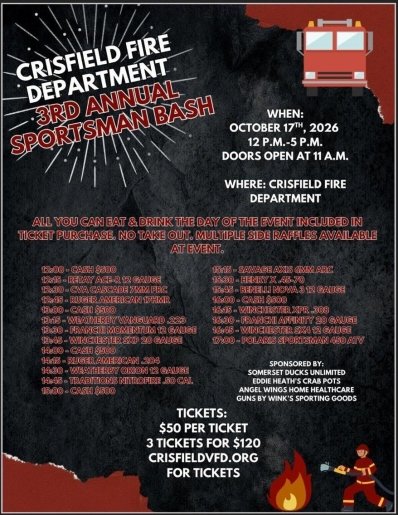 3rd Annual Sportsman Bash