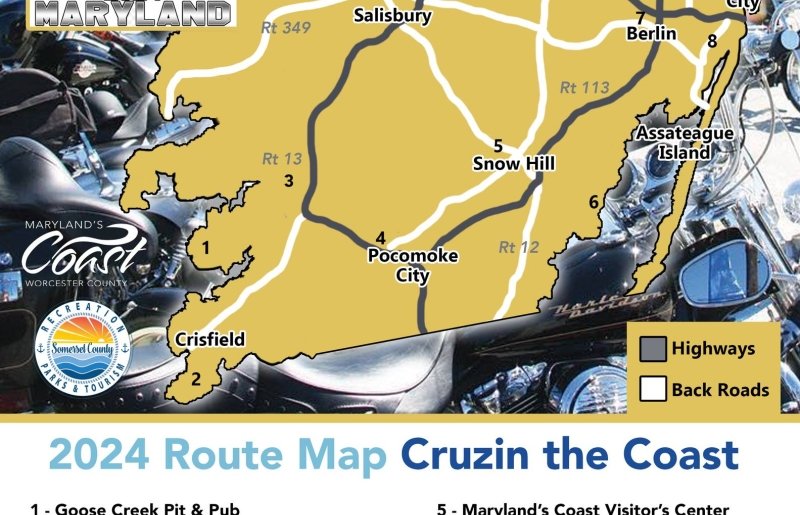 Cruisin' the Coast Bike Event