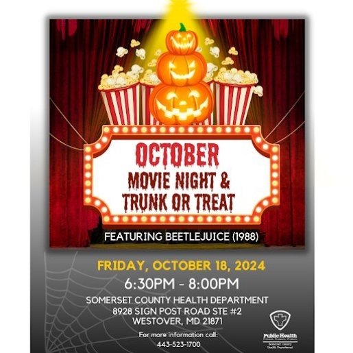 October Movie Night Trunk or Treat
