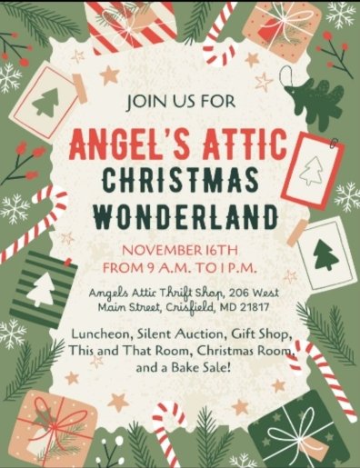 Angel's Attic Thrift Shop 3rd Annual Winter Wonderland