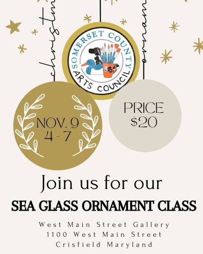 Sea Glass Ornament Class