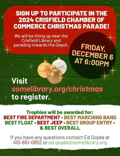 Crisfield Chamber of Commerce Christmas Parade