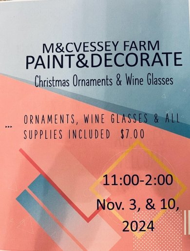 Decorate and Paint Christmas Ornaments and Wine Glasses