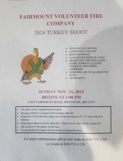 Fairmount VFC Turkey Shoot