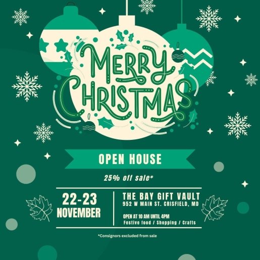 Holiday Open House at The Bay Gift Vault