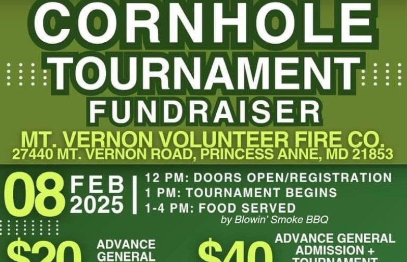 Mt. Vernon VFC Cornhole Tournament Fundraiser