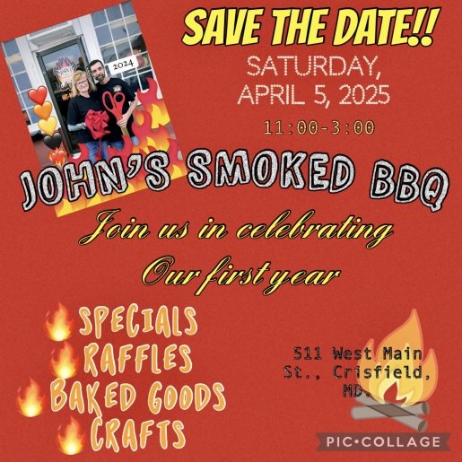 John's Smoked BBQ Anniversary