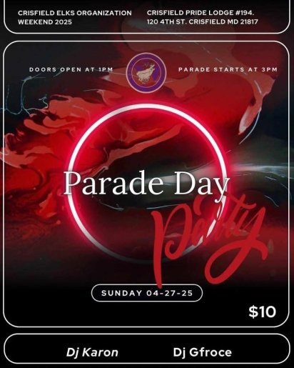 Crisfield Elks/ Crisfield Pride Lodge #194 Organization Parade