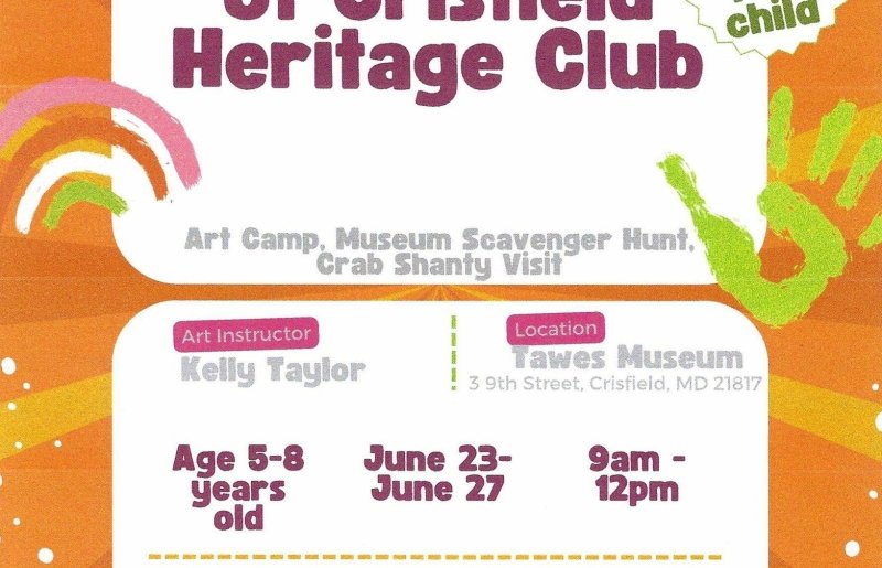 Little Artisits of Crisfield Heritage Club