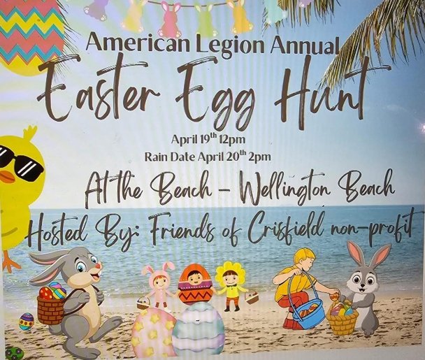 Crisfield American Legion Easter Egg Hunt