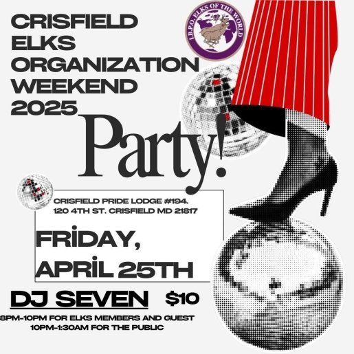 Crisfield Elks Organization Weekend Party