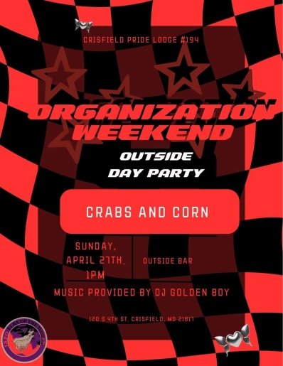 Organization Weekend Outdoor Party