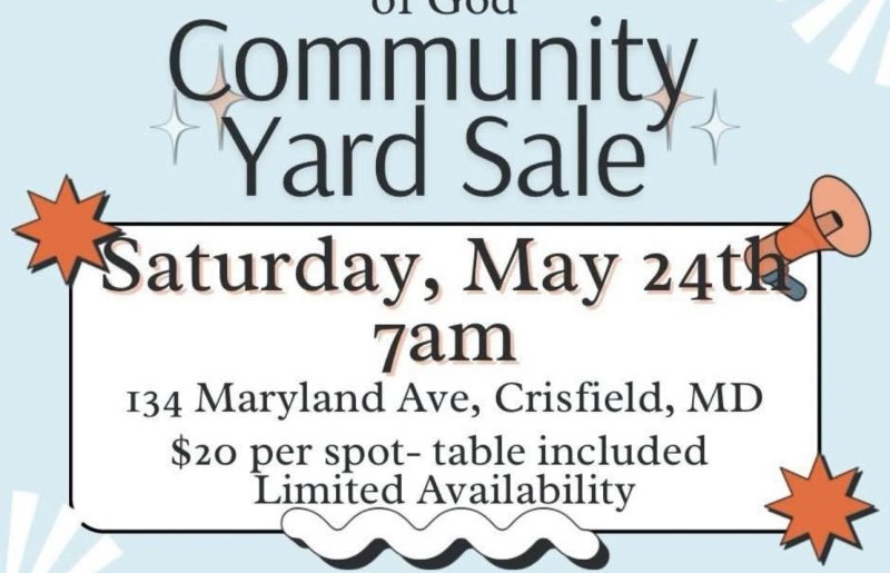Community Yard Sale