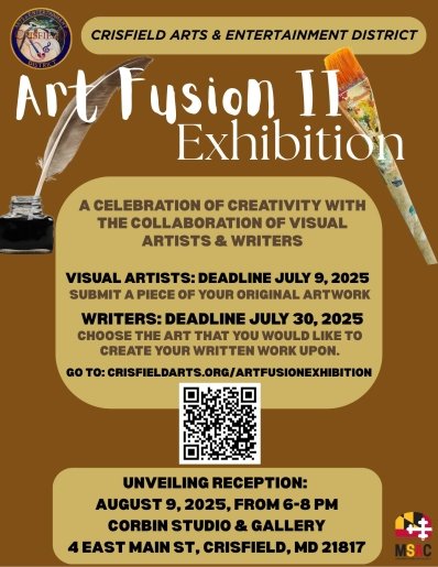 Crisfield Arts: Art Fusion II Exhibition