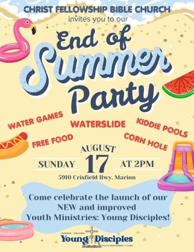 End of Summer Party