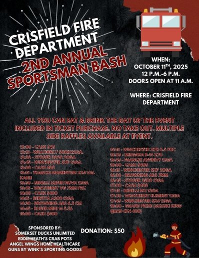 2nd Annual Sportman's Bash