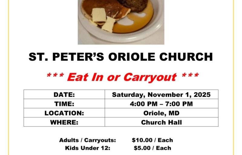 Pancake & Sausage Dinner