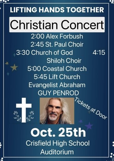 Lifting Hands Together Christian Concert