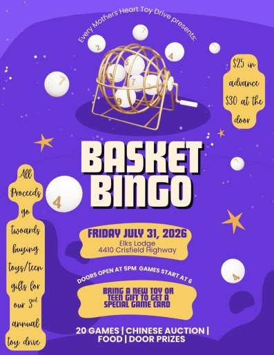 Benefit Basket Bingo