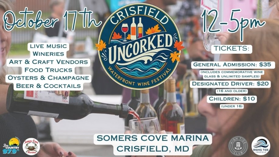 2nd Annual Crisfield Uncorked