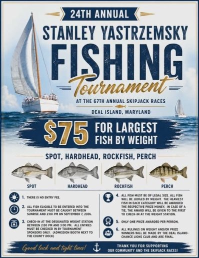 24th Annual Stan Yastrzemsky Fishing Tournament