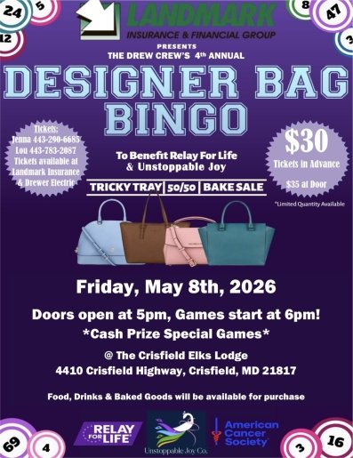 Designer Bag Bingo