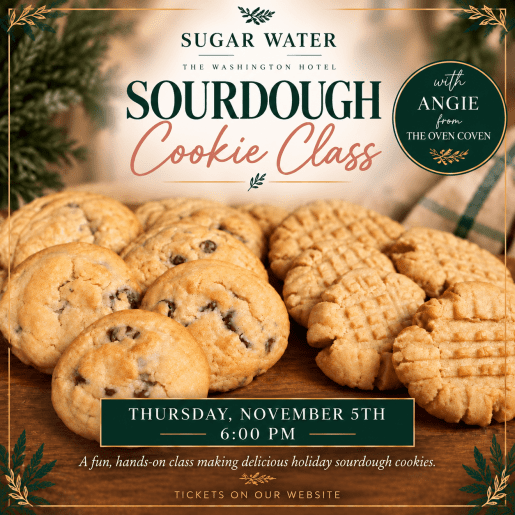 Sourdough & Sugar: A Holiday Sourdough Cookie Class