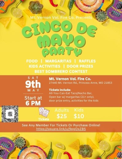 MVVFC Cinco de Mayo Party & Fundraiser