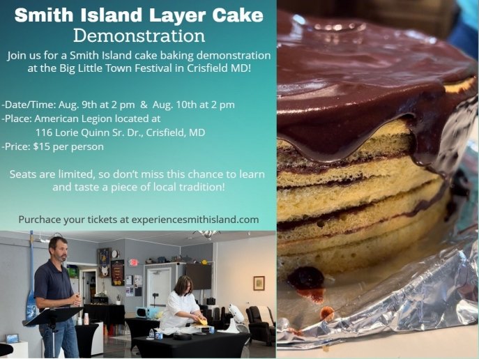 Smith Island Cake Baking Demonstration