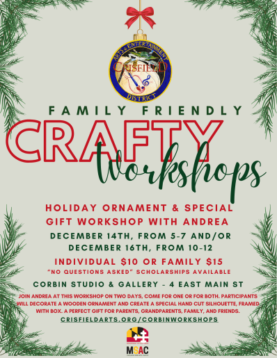 Family Friendly Crafty Workshop