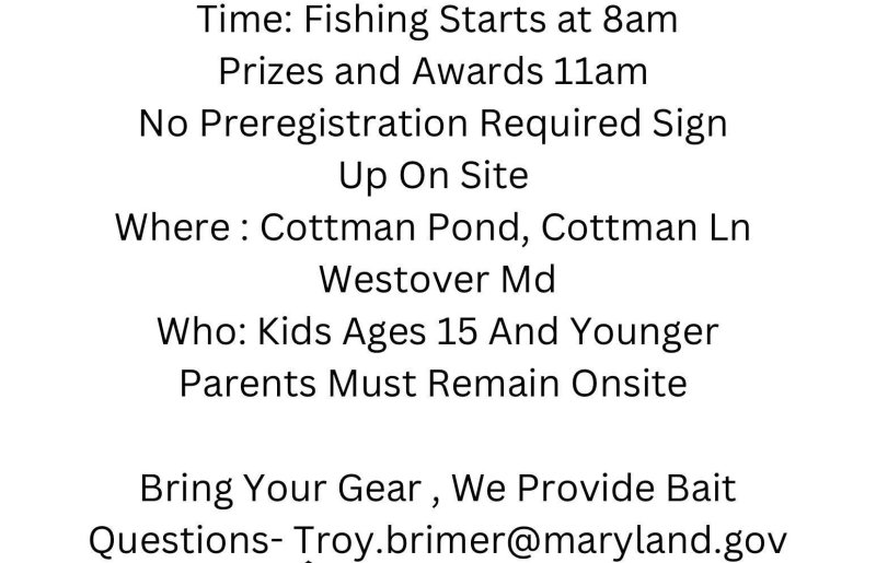 Maryland NRP Fishing Rodeo
