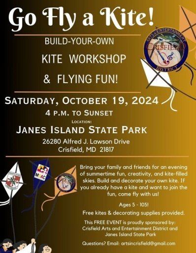 Go Fly a Kite at Janes Island