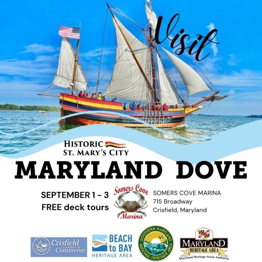 Maryland Dove visits Crisfield