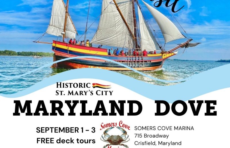 Maryland Dove visits Crisfield