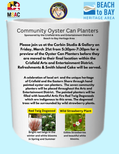 Community Oyster Can Planter Project