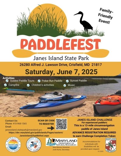 Paddlefest at Janes Island State Park