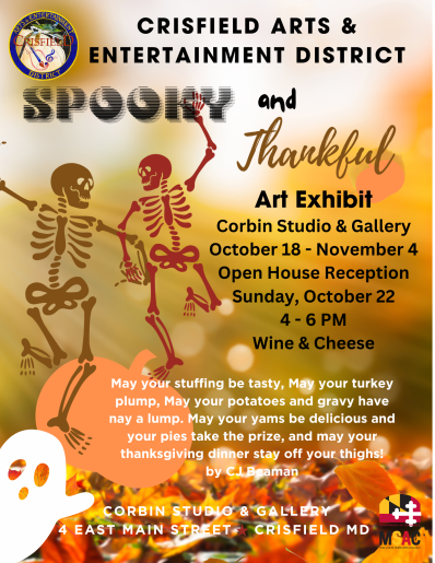 Spooky & Thankful Art Exhibit