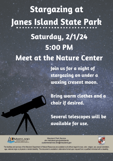 Stargazing at Janes Island State Park