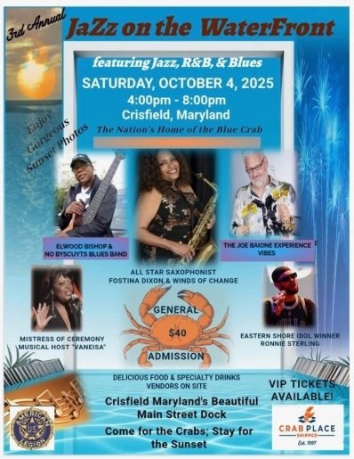 3rd Annual Jazz on the Waterfront