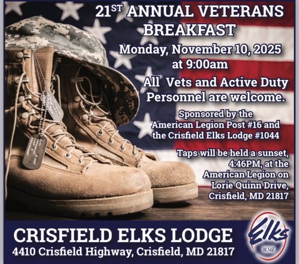 21st Annual Veterans Breakfast