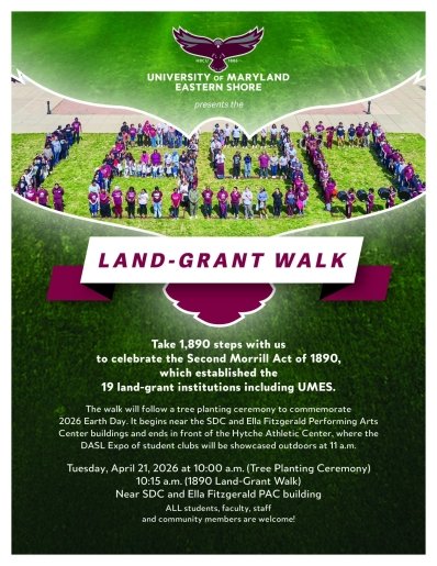 Land Grant Walk at UMES