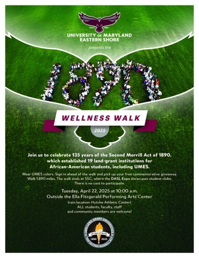 UMES 1890 Wellness Walk