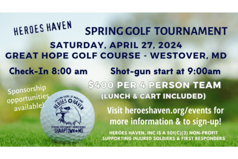Hero’s Haven 2024 Spring Golf Tournament