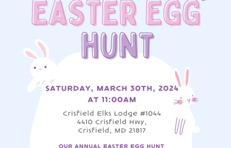 Crisfield Elks Lodge #1044 Easter Egg Hunt
