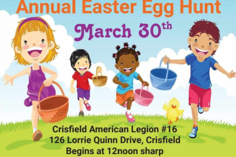 Friends of Crisfield Annual Easter Egg Hunt