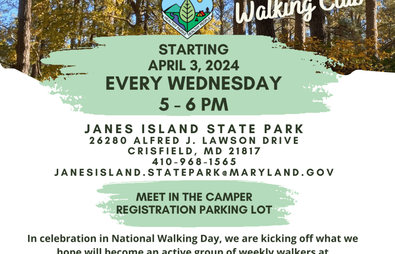 Janes Island State Park Walking Club